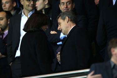  Nicolas Sarkozy et Anne Hidalgo , le 6 avril 2016