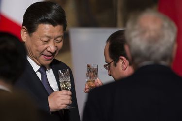 Le président chinois à l'honneur - Dîner d'Etat à l'Elysée