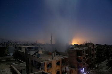 Aftermath of Airstrikes in Syria Spot News, first prize stories, Sameer Al-Doumy Syria