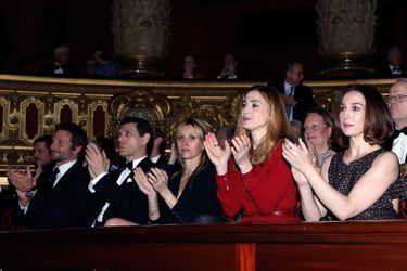 Bradley Cooper, Marc Lavoine, Sarah Lavoine, Julie Gayet et Elsa Zylberstein à Paris le 9 mars 2016