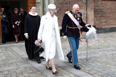La reine Margrethe II de Danemark à Copenhague, le 13 mars 2016