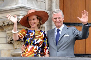 La reine Mathilde de Belgique, le 6 septembre 2013