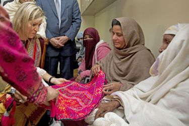 La reine Maxima des Pays-Bas à Islamabad, le 10 février 2016