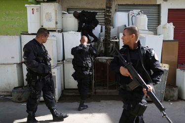 Opération spéciale dans les favelas - Brésil