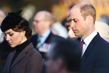 Apparition surprise de Kate Middleton et William à Sandringham