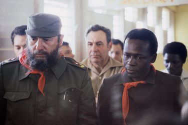 Avec Fidel Castro en 1980