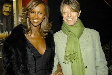 David Bowie et Iman, décembre 2002