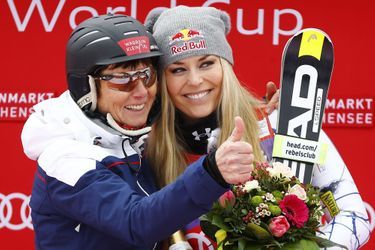 Lindsey Vonn victorieuse à Zauchensee