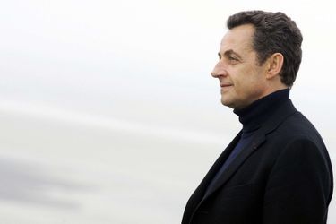 Nicolas Sarkozy en janvier 2007