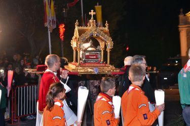 Procession de la Sainte-Dévote à Monaco, le 26 janvier 2016