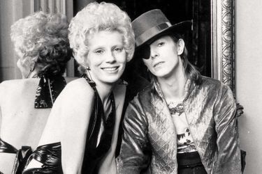 David Bowie et sa première épouse Angie, 1974