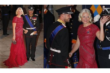 La Princesse Mette-Marit et le Prince Haakon de Norvège