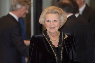 La princesse Beatrix des Pays-Bas aux 95 ans du grand-duc Jean de Luxembourg, le 9 janvier 2016