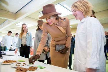 La reine Maxima des Pays-Bas et la princesse Mary de Danemark à Samso, le 18 mars 2015