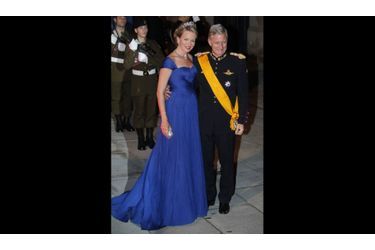 Le Prince Philippe et la Princesse Mathilde de Belgique