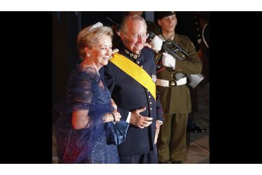 Le roi Albert II de Belgique et la reine Paola