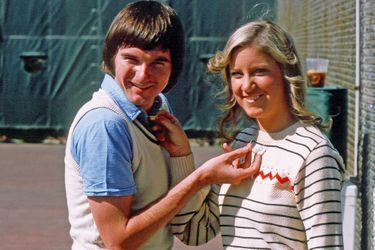 Jimmy Connors et Chris EvertAgés de 21 et 19 ans, les deux annoncent leur mariage en 1974 mais finissent pas se séparer après quelques semaines de relation. 