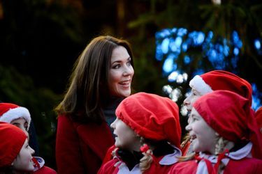 La princesse Mary lance les festivités de Noël à Copenhague, le 29 novembre 2015
