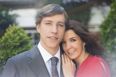 La princesse Tessy du Luxembourg, avec son époux le prince Louis en 2015