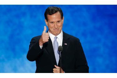 Le candidat malheureux à l’investiture républicaine Rick Santorum