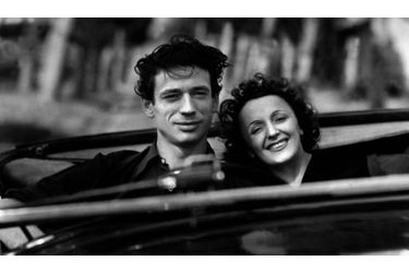 <br />
Edith Piaf et Yves Montand dans &quot;Etoile sans lumière&quot; en 1946.