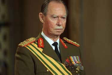 Le grand-duc Jean de Luxembourg, le 22 juin 2000 