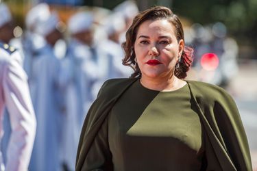 La princesse Lalla Hasnaa, soeur du roi Mohammed VI du Maroc, à Rabat le 9 avril 2019