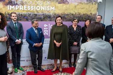 La princesse Lalla Hasnaa du Maroc à Rabat, le 9 avril 2019