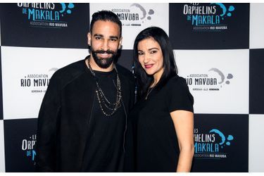 Adil et Hafida Rami au concert caritatif «Une nuit à Makala» à Lille le 19 mars 2019