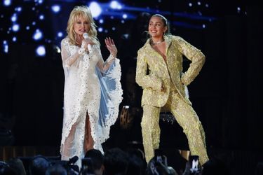 Dolly Parton et Miley Cyrus 