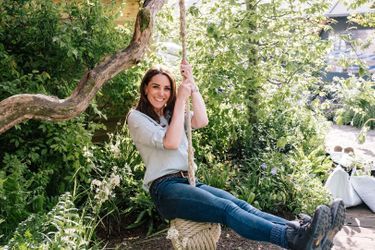 Kate Middleton au jardin &quot;Back to Nature&quot; de Londres, le 18 mai 2019