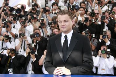 Leonardo DiCaprio au photocall du film «La Onzième Heure, le dernier virage» au Festival de Cannes le 19 mai 2007