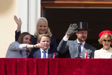 La famille royale de Norvège à Oslo, le 17 mai 2019