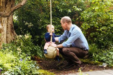 William et Louis de Cambridge au jardin &quot;Back to Nature&quot; de Londres, le 19 mai 2019