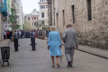 Le prince Charles et la duchesse de Cornouailles Camilla à Cuba, le 25 mars 2019