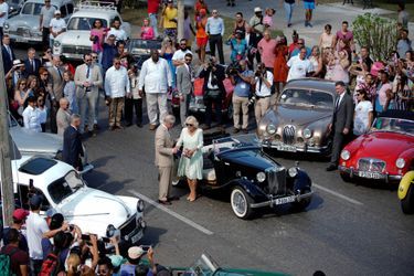 Le prince Charles et la duchesse de Cornouailles Camilla à Cuba, le 26 mars 2019