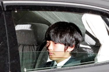 Le prince Hisahito du Japon, à Tokyo le 30 avril 2019