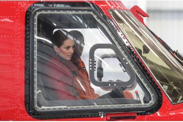 Kate Middleton en visite officielle à Caernarfon, au Pays de Galles, le 8 mai 2019