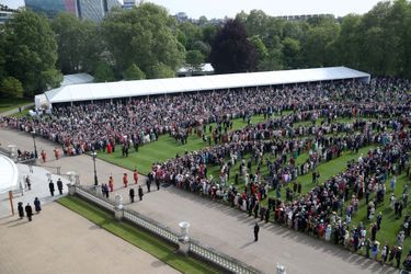 Première garden party de l'année au Palais de Buckingham, le 15 mai 2019