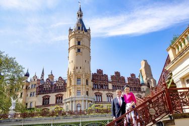 La reine Maxima et le roi Willem-Alexander des Pays-Bas à Schwerin, le 20 mai 2019