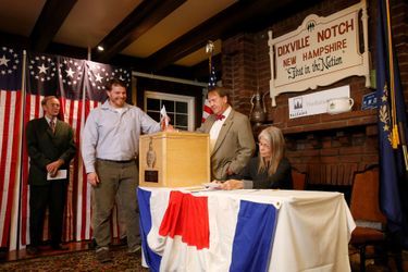 Les sept habitants de Doxville Notch, dans le New Hampshire, ont déjà voté.