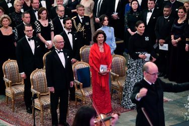 La famille royale de Suède à Stockholm, le 14 mars 2019