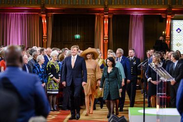 La reine Maxima et le roi Willem-Alexander des Pays-Bas à La Haye, le 17 mai 2019
