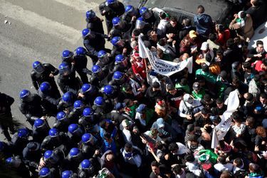 Manifestation à Alger, le 15 mars 2019.