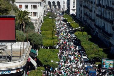 Manifestation à Alger, le 15 mars 2019.