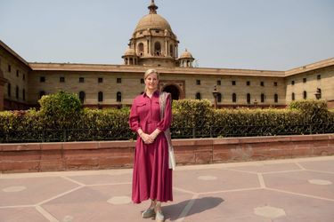La comtesse Sophie de Wessex en Inde, le 3 mai 2019
