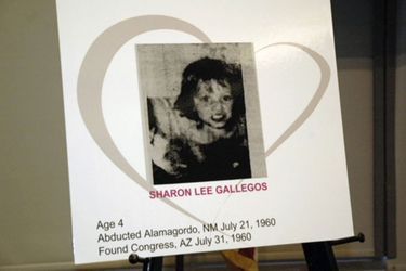 Sharon Lee Gallegos a été enlevée en 1960.