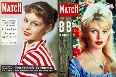 Deux couvertures légendaires de Brigitte Bardot