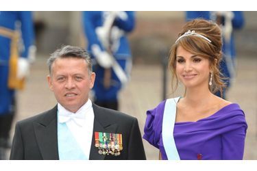 Le roi Abdullah II Bin Al Hussein de Jordanie et sa magnifique reine. 