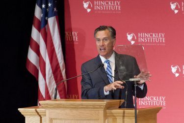 Mitt Romney prononce un discours anti-Donald Trump